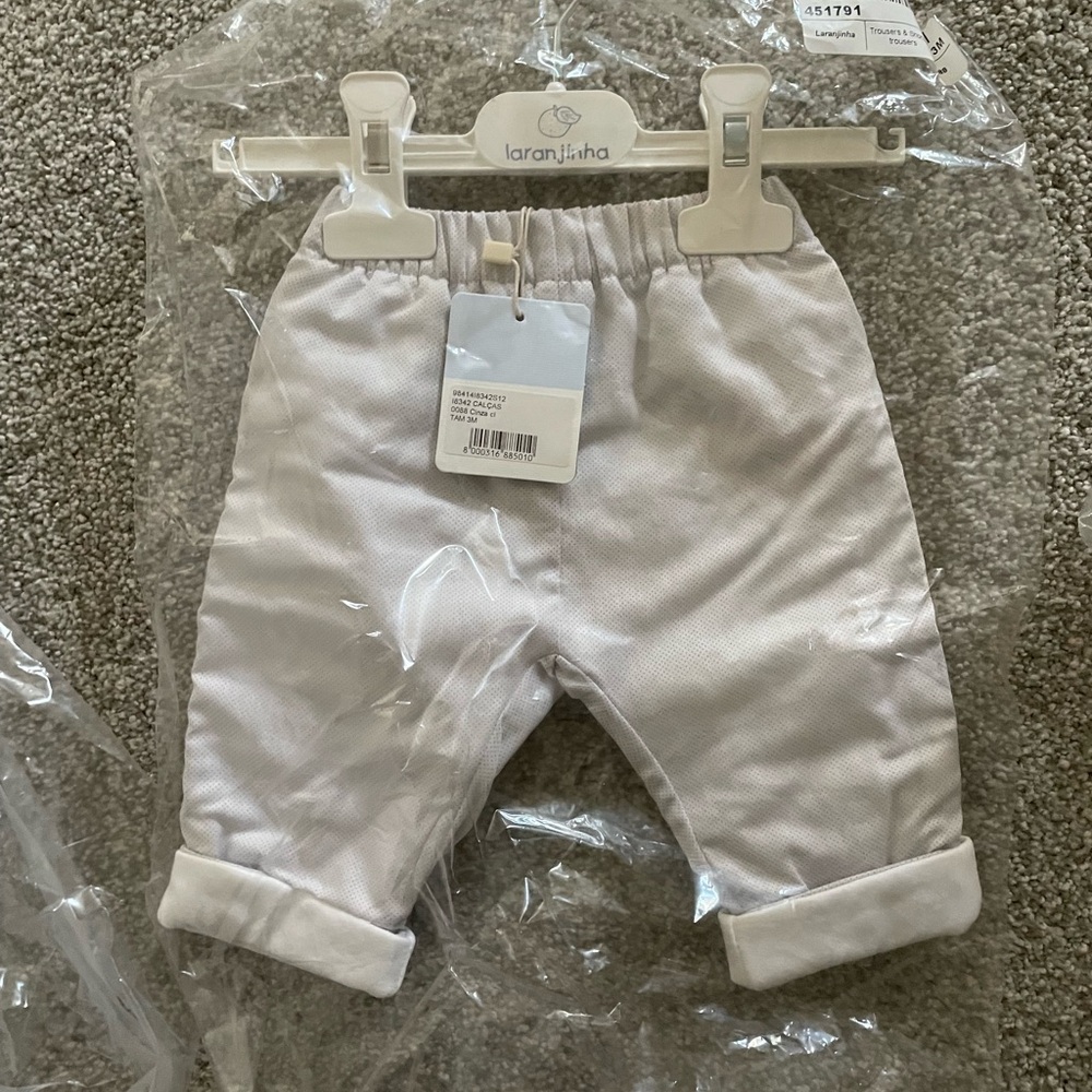 LARANJINHA PANTS WITH ELASTIC NWT